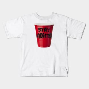 Stay Hydrated with the Best Party Shirt Around! Kids T-Shirt